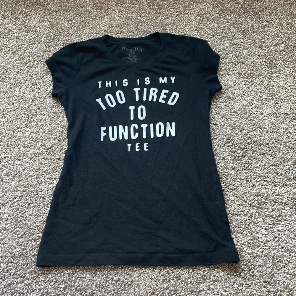 Small wound up t-shirt